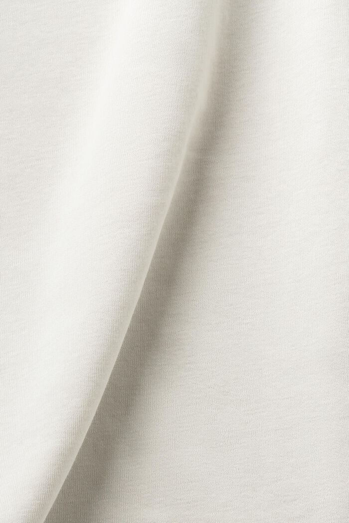 Top de tirantes realizado en algodón ecológico, LIGHT TAUPE, detail image number 5