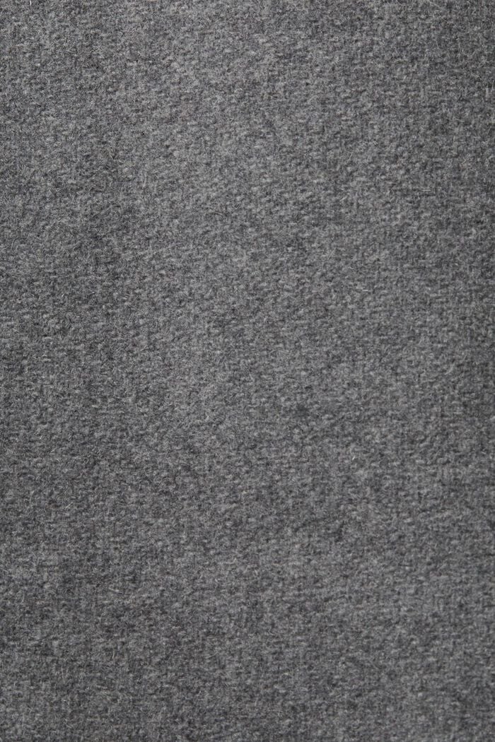 Trenca confeccionada en una mezcla de lana, MEDIUM GREY, detail image number 5