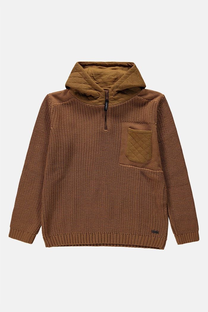 Sweaters, BROWN, detail image number 0
