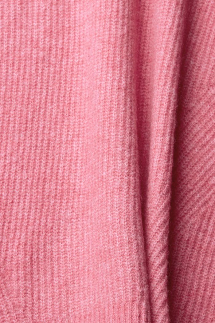 Jersey de punto en mezcla de lana, PINK, detail image number 1