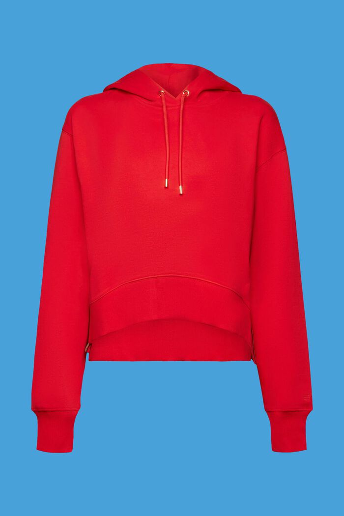 Sudadera con capucha corta, 100% algodón, RED, detail image number 5