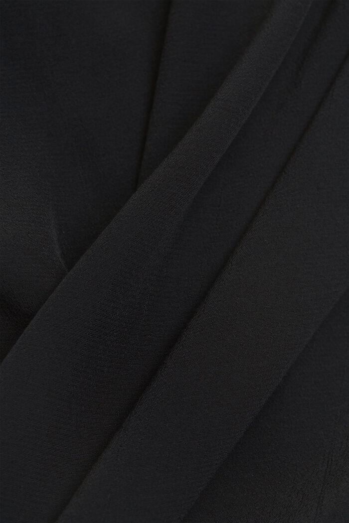 Blusa de viscosa LENZING™ ECOVERO™, BLACK, detail image number 4