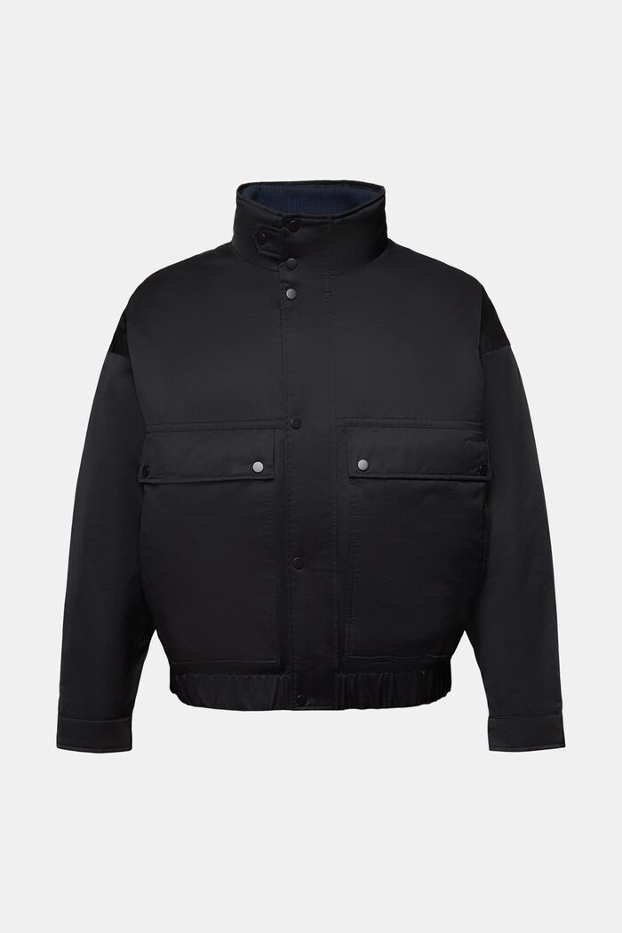 Reciclada: chaqueta acolchada, ANTHRACITE, detail image number 5