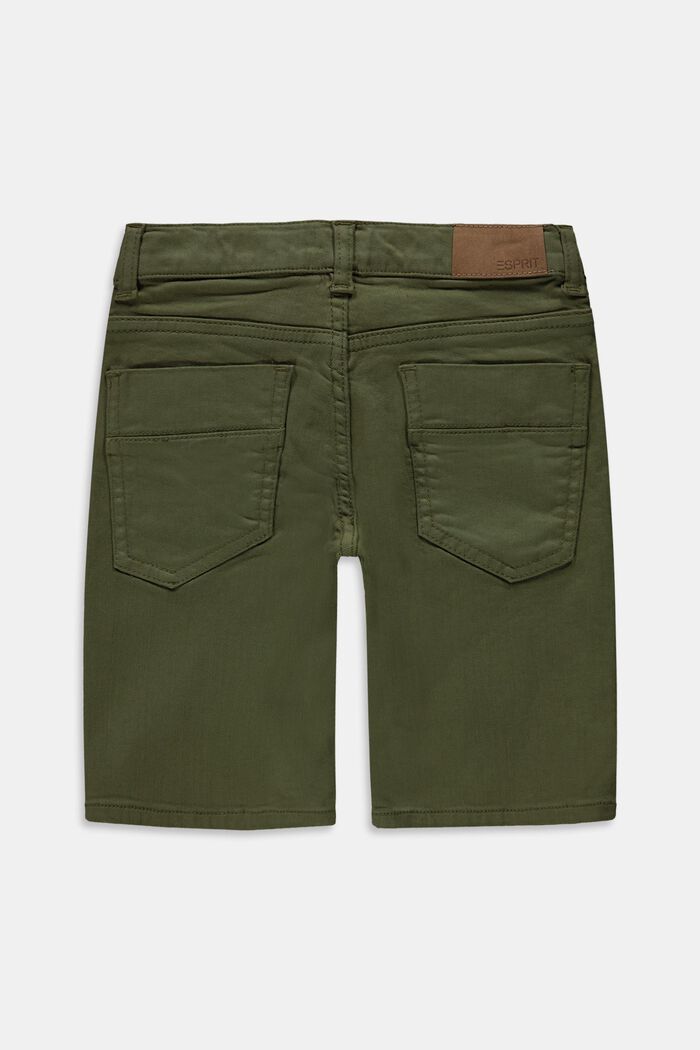 Reciclados: shorts con cintura ajustable, OLIVE, detail image number 1