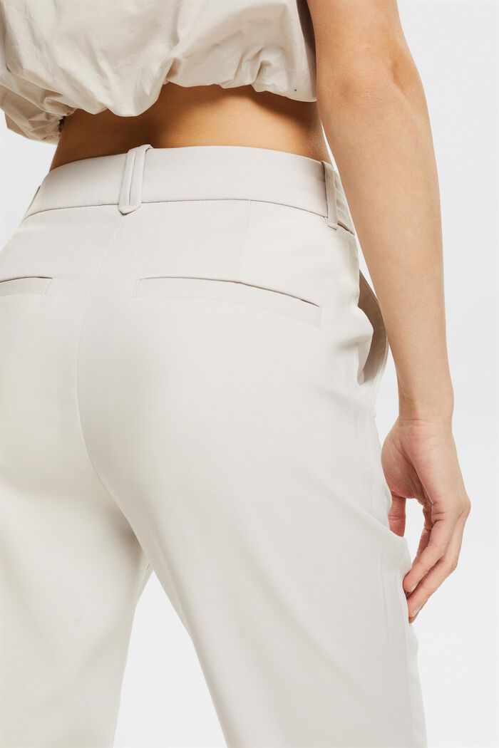 Pantalones chinos mid-rise, LIGHT BEIGE, detail image number 3