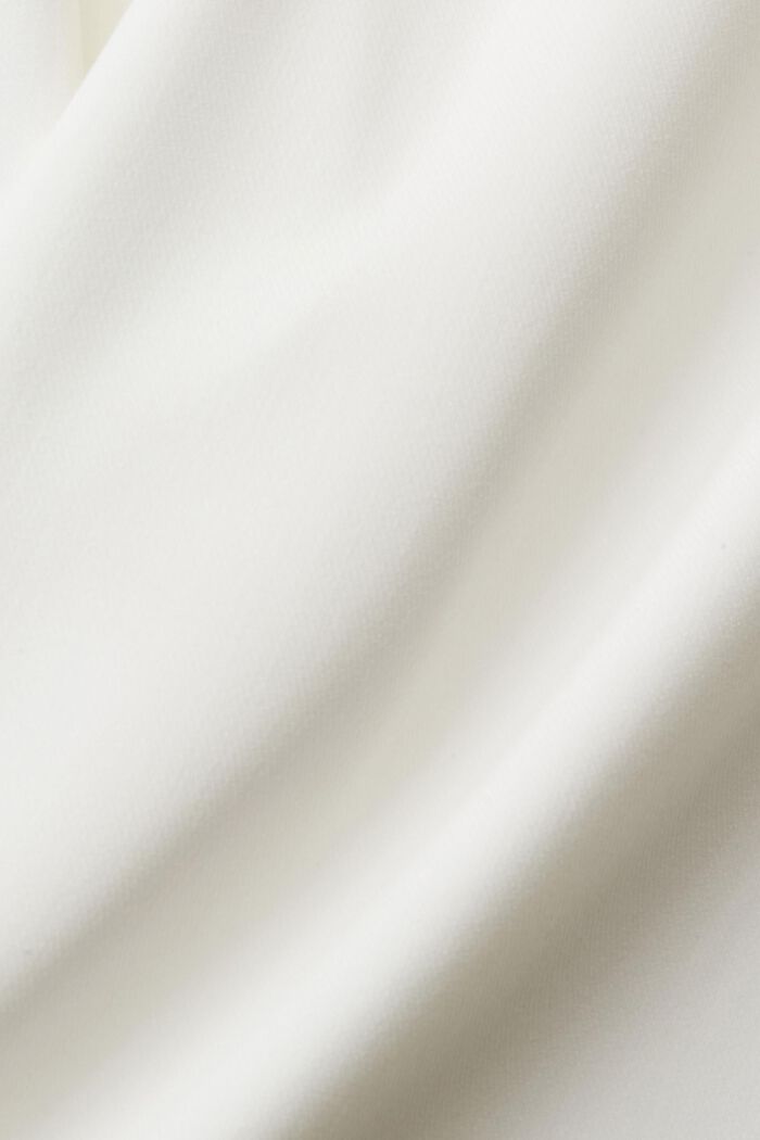 Pantalón tobillero de sarga primaveral, WHITE, detail image number 6