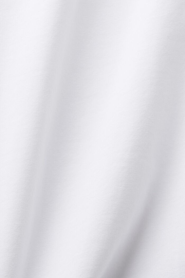 Camiseta con cuello barco, WHITE, detail image number 5
