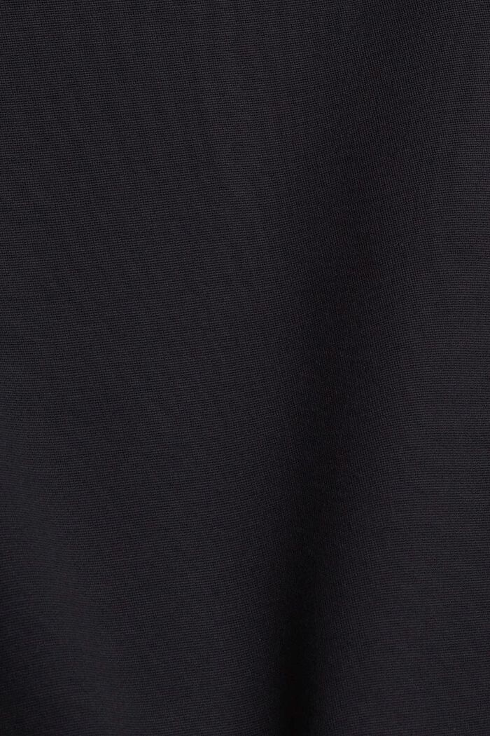 Minifalda en jersey de punto, LENZING™ ECOVERO™, BLACK, detail image number 4