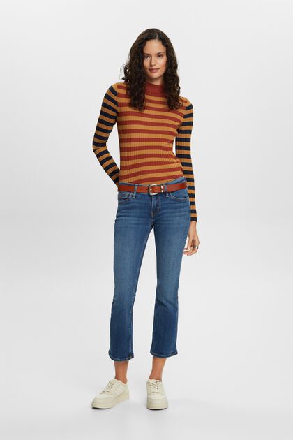 Jeans low-rise cropped bootcut