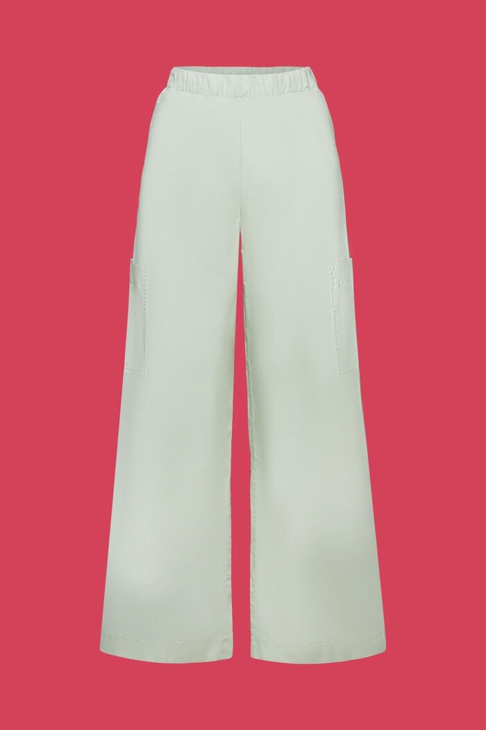Pantalones estilo cargo, 100 % algodón, CITRUS GREEN, detail image number 6