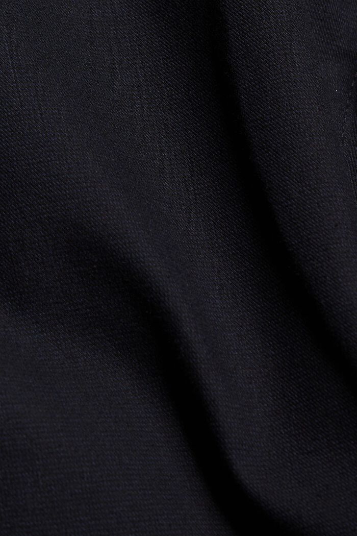 Pantalón de traje en dos tonos, mezcla de algodón, NAVY, detail image number 4