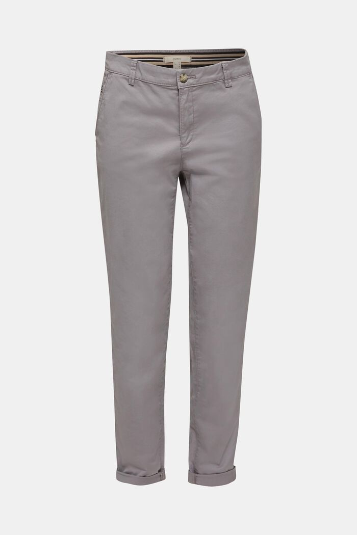 Pantalones chinos elásticos con Lycra xtra life™, LIGHT GREY, detail image number 0
