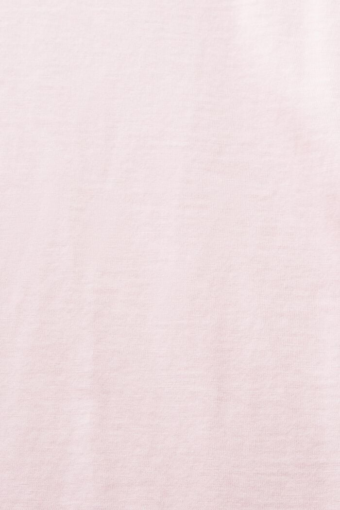 Camiseta de punto de algodón ecológico, PASTEL PINK, detail image number 5