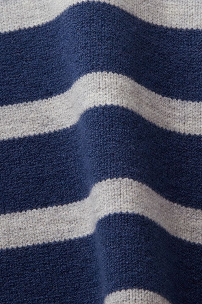 Jersey de cuello alto, GREY BLUE, detail image number 5