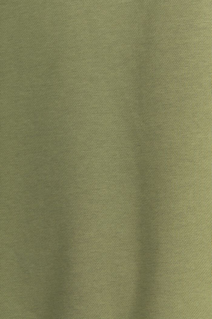 Sudadera unisex de felpa con logotipo, OLIVE, detail image number 4