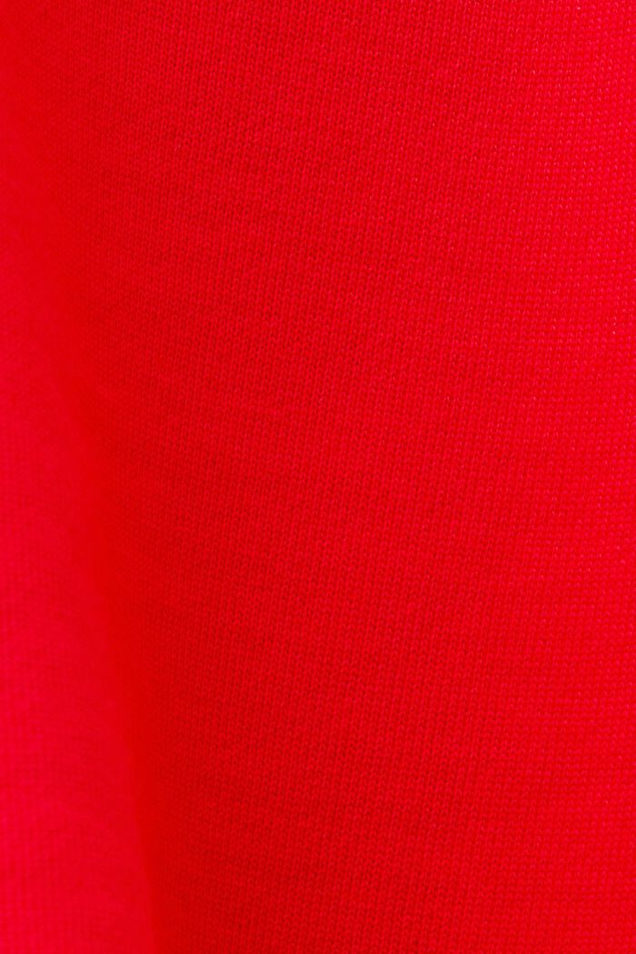 Sudadera con capucha corta, 100% algodón, RED, detail image number 4