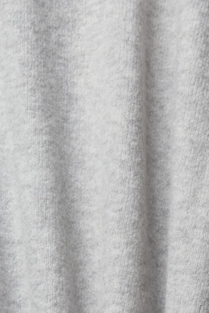 Cárdigan sin mangas en mezcla de lana, LIGHT GREY, detail image number 1