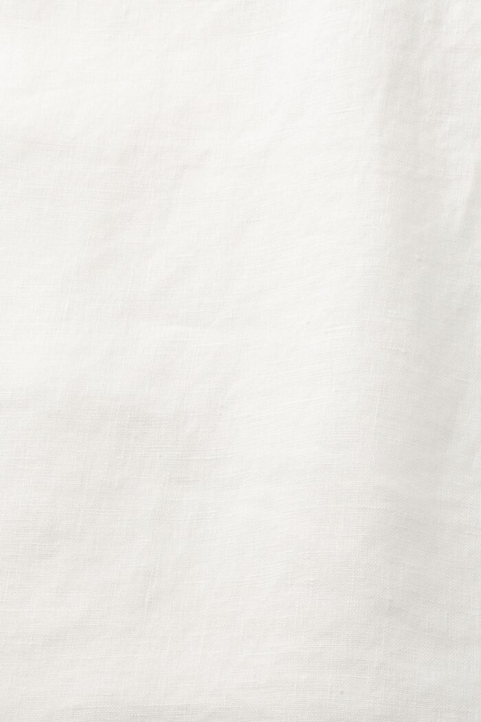 Blusa de lino, OFF WHITE, detail image number 5