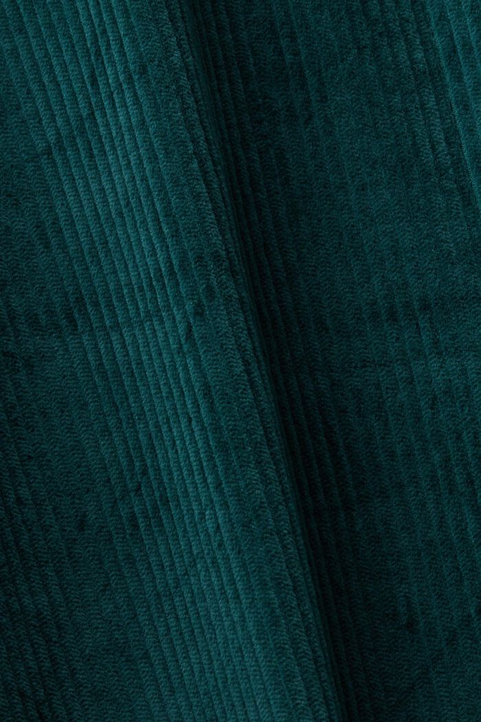 Blazer oversize de pana, EMERALD GREEN, detail image number 5