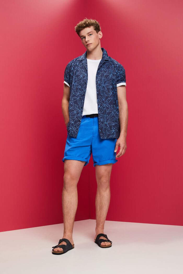 Shorts con cordón, BRIGHT BLUE, detail image number 2