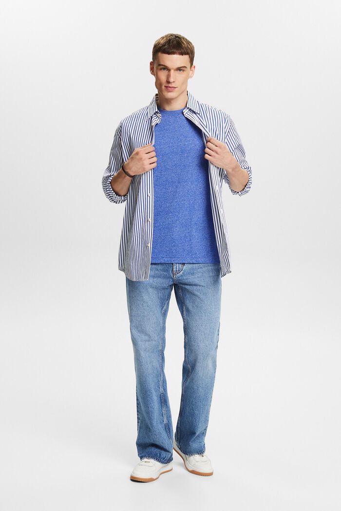 Camiseta jaspeada, BRIGHT BLUE, detail image number 1