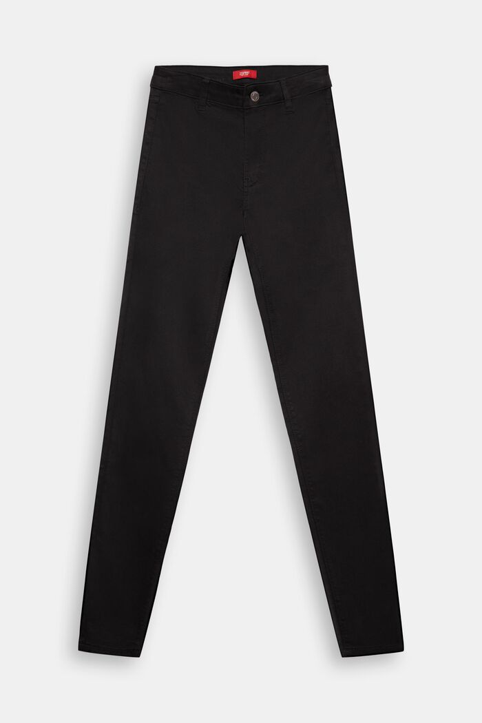 Jeans mid-rise skinny, BLACK, detail image number 6