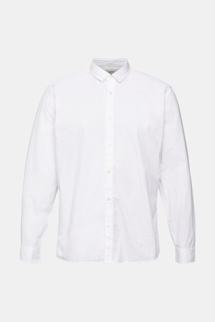 Camisa de algodón sostenible con corte ceñido