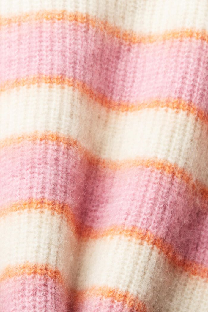 Jersey a rayas en mezcla de lana, ICE, detail image number 6