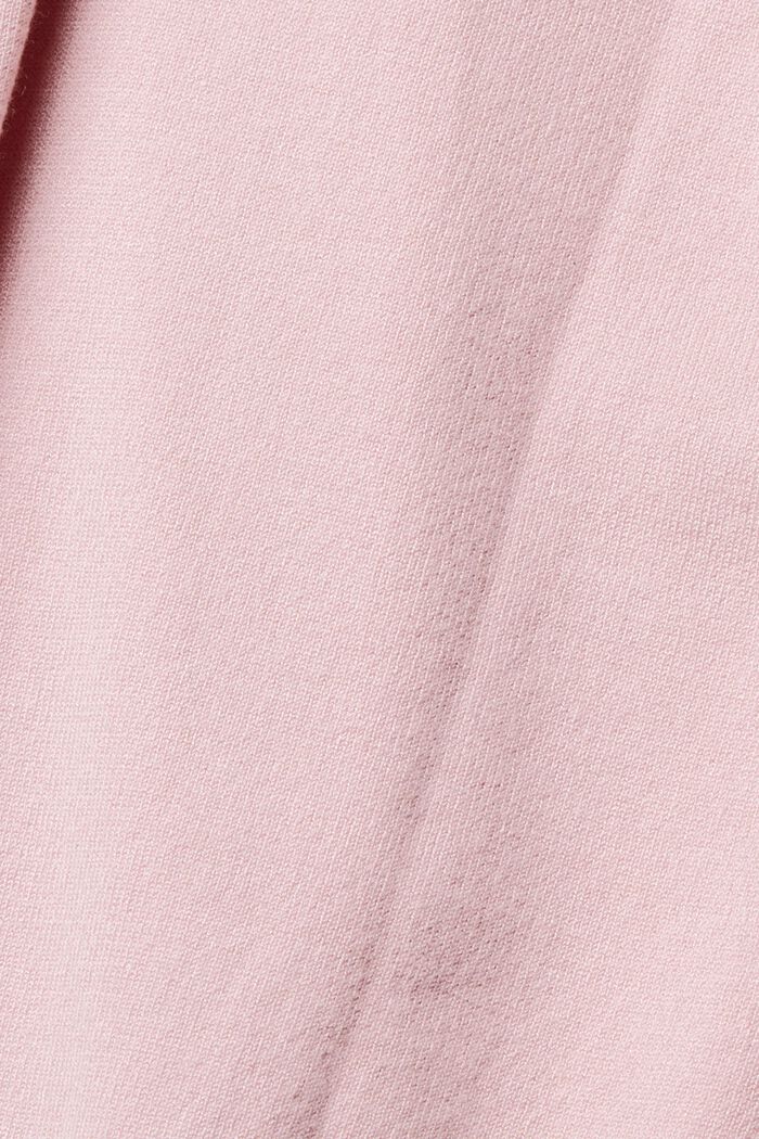 Jersey con cuello vuelto, LIGHT PINK, detail image number 4