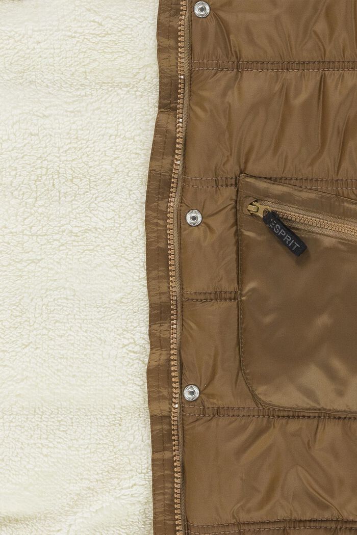 Jackets outdoor woven, DARK BROWN, detail image number 2