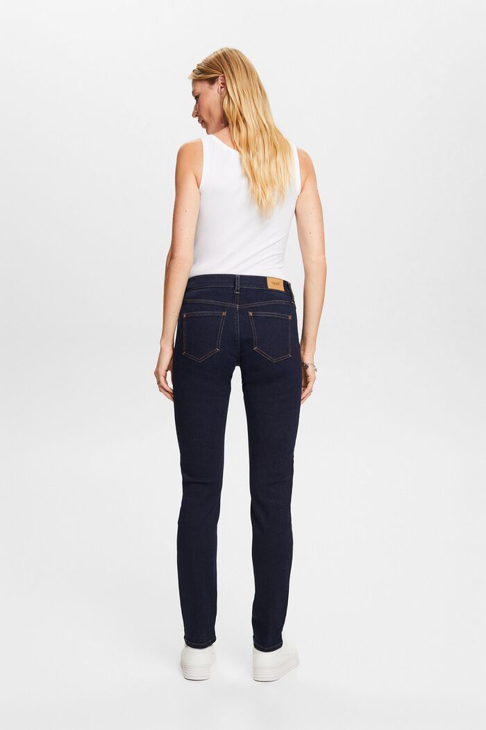 Reciclados: jeans mid-rise slim fit elásticos, BLUE RINSE, detail image number 3