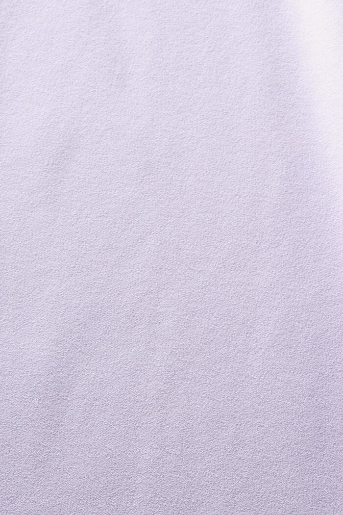 Blusa de cuello en pico sin mangas, LAVENDER, detail image number 5