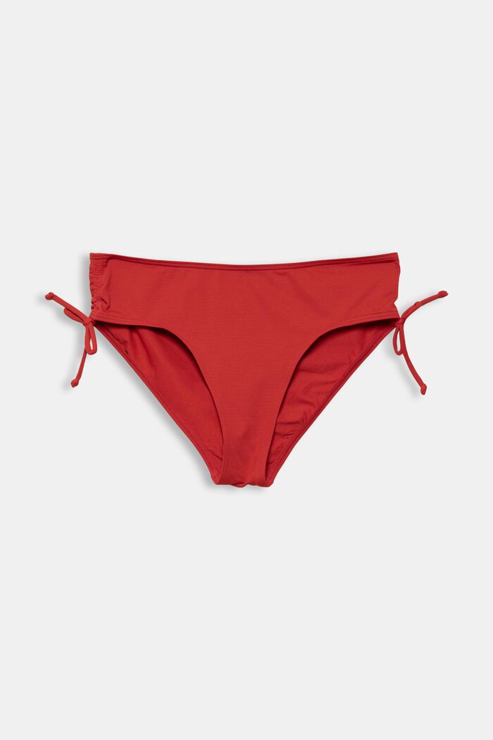 Reciclada: braguita de bikini con textura, RED, detail image number 1