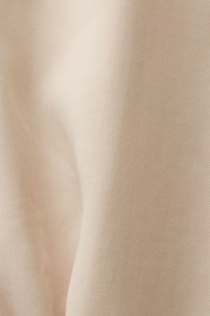 Camisa fluida de lyocell, LIGHT TAUPE, detail image number 5