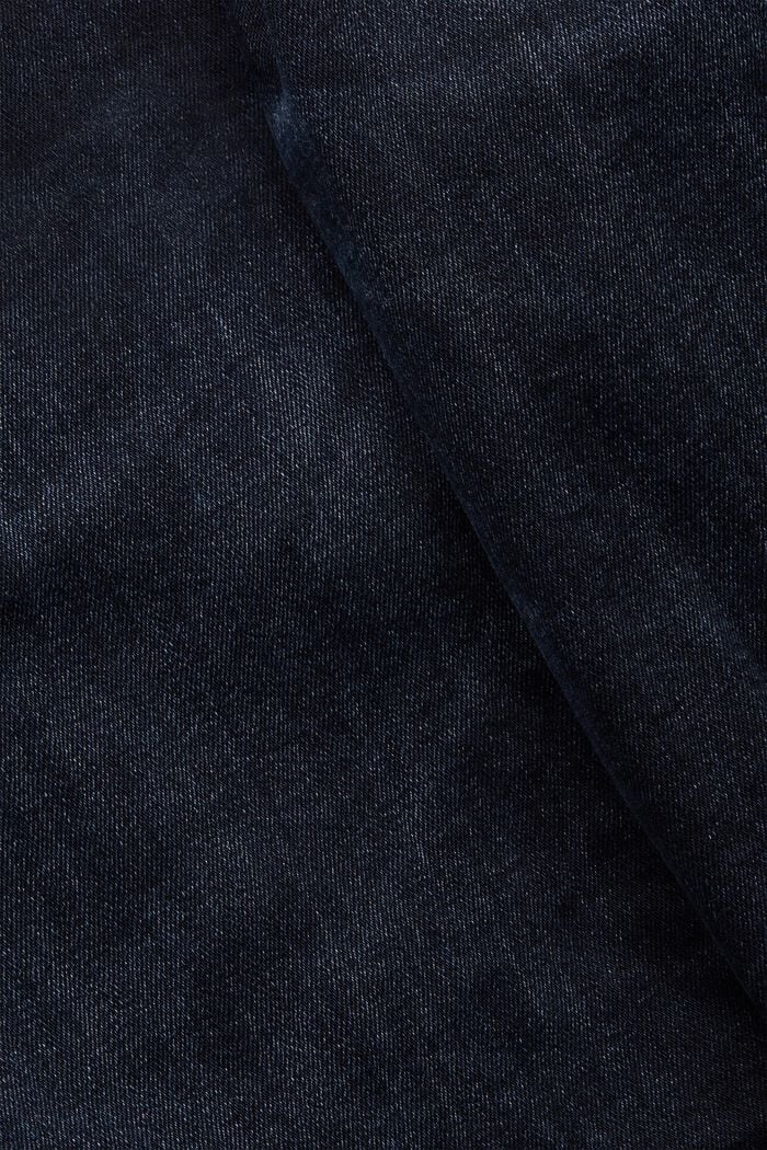 Shorts vaqueros de algodón, BLUE BLACK, detail image number 5