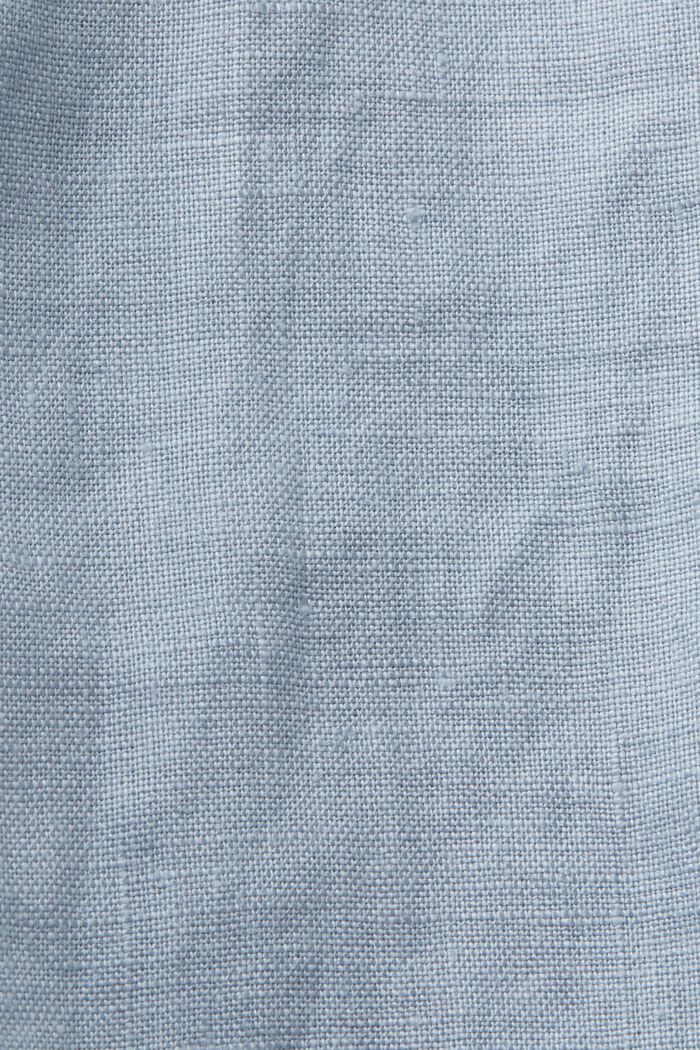Camisa de lino, LIGHT BLUE LAVENDER, detail image number 5