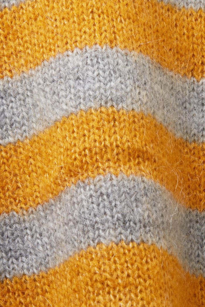 Cárdigan con mezcla de lana mohair, MEDIUM GREY, detail image number 4