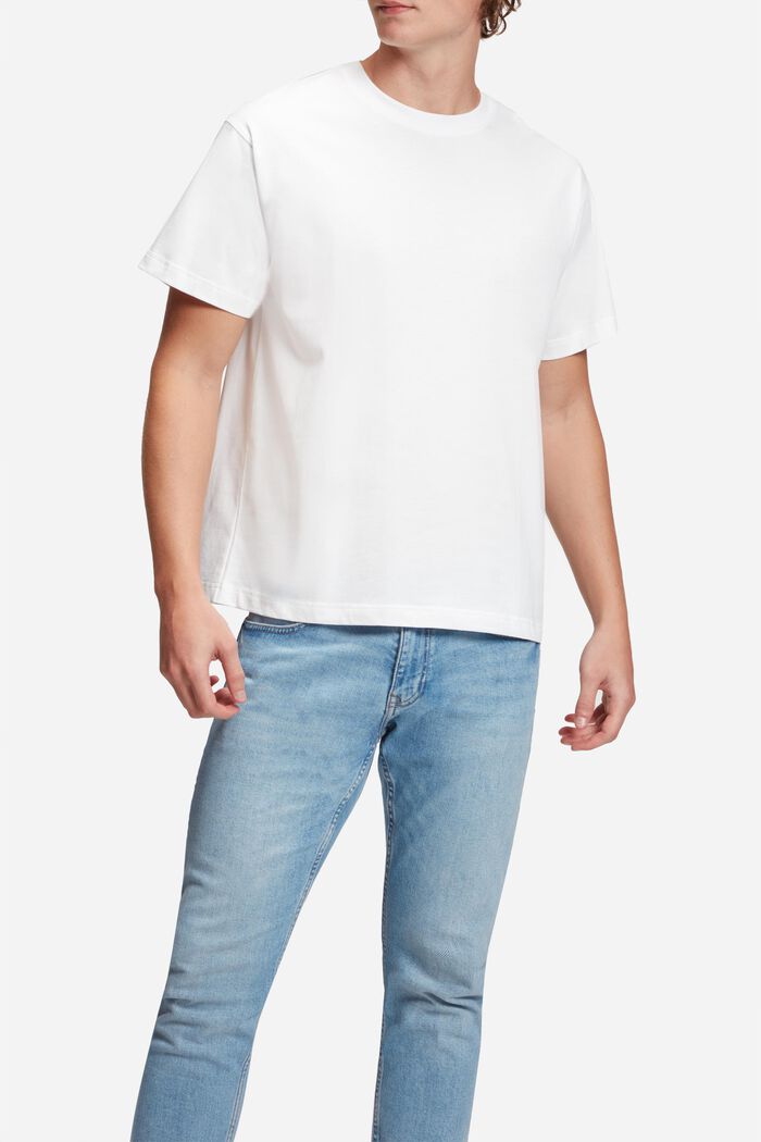 Camiseta con estampado de diamante en la espalda AMBIGRAM, WHITE, detail image number 0