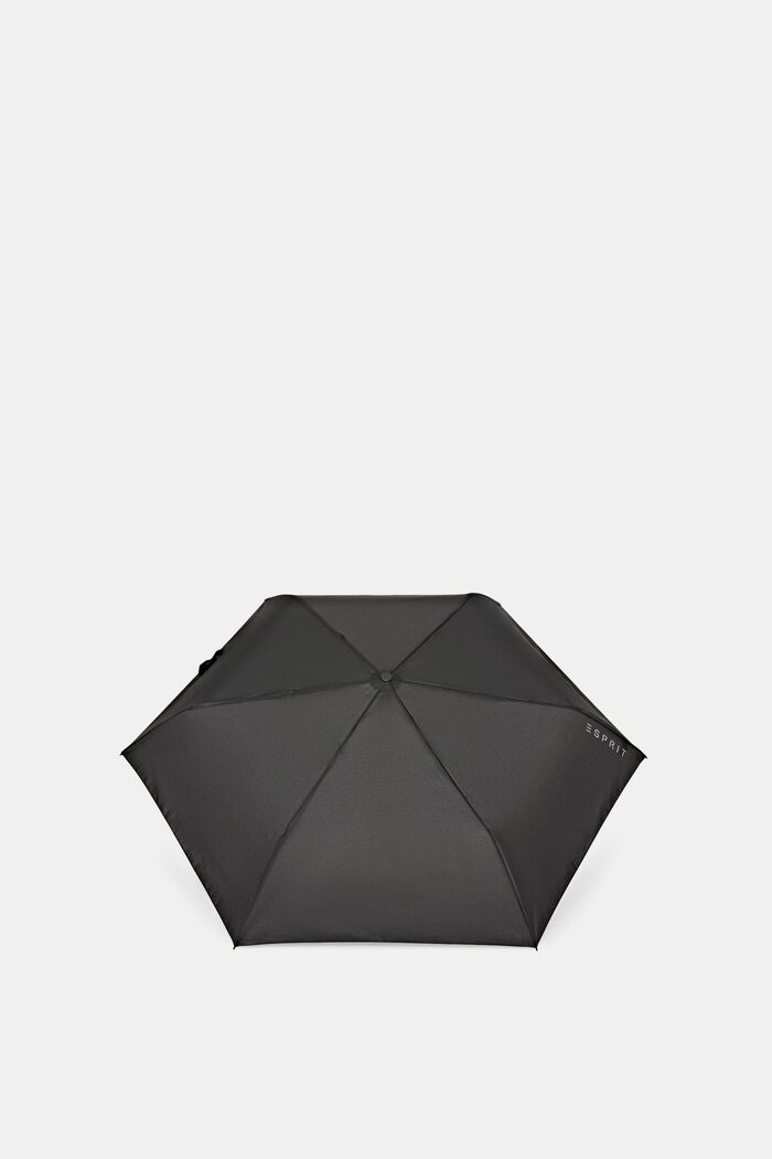 Paraguas de bolsillo Easymatic en negro, BLACK, detail image number 1