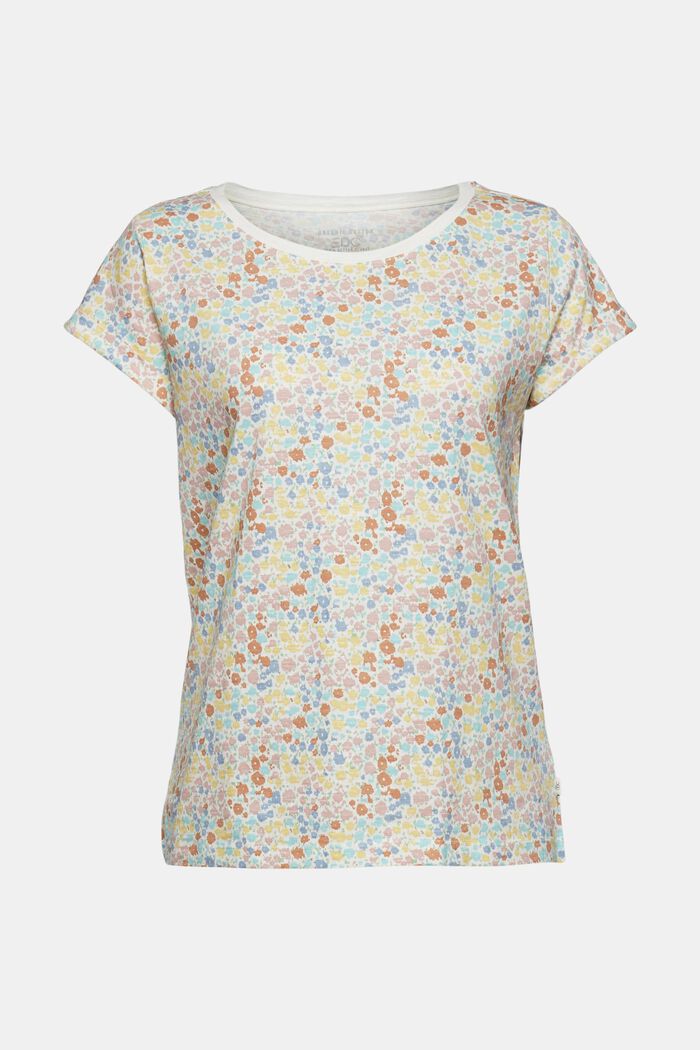 Camiseta con estampado, 100 % algodón ecológico, NEW OFF WHITE, detail image number 4