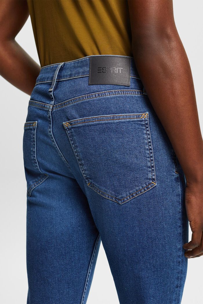 Jeans mid-rise skinny, BLUE MEDIUM WASHED, detail image number 3