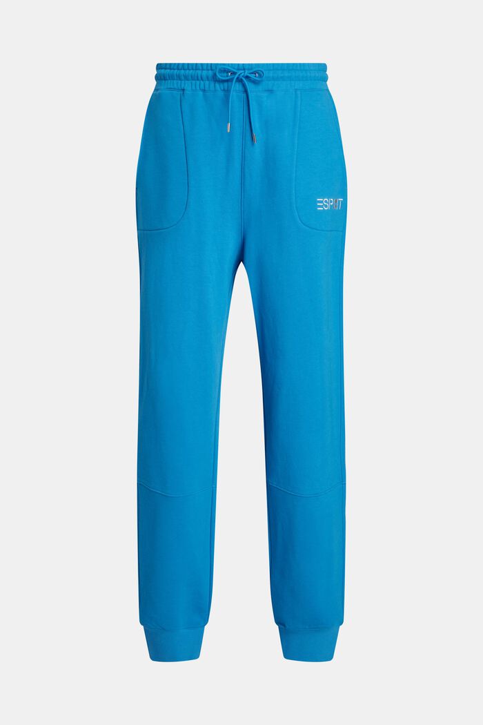 Pantalón deportivo con diseño de bloques de color, BRIGHT BLUE, detail image number 4