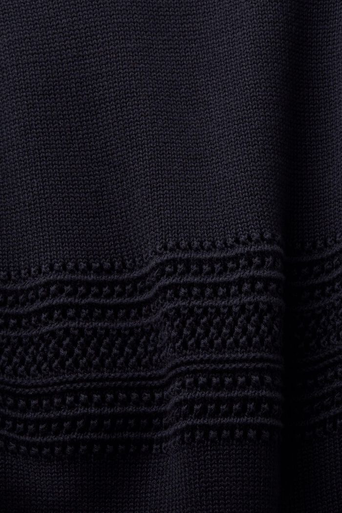 Jersey de malla sin mangas, BLACK, detail image number 5