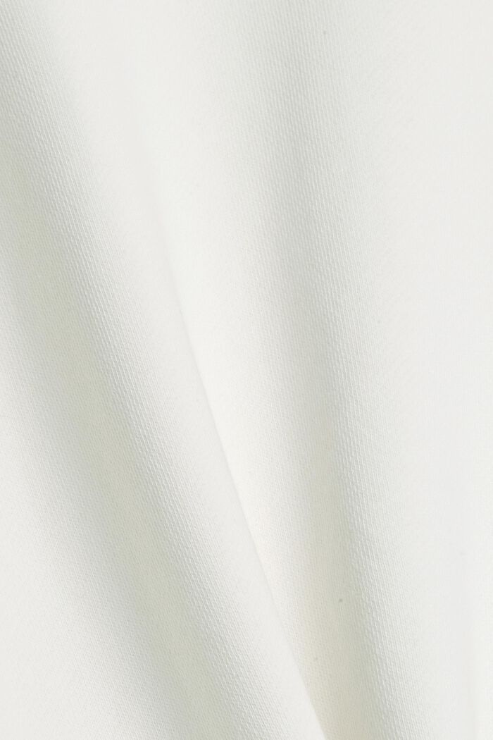Felpa en 100 % algodón ecológico, OFF WHITE, detail image number 4