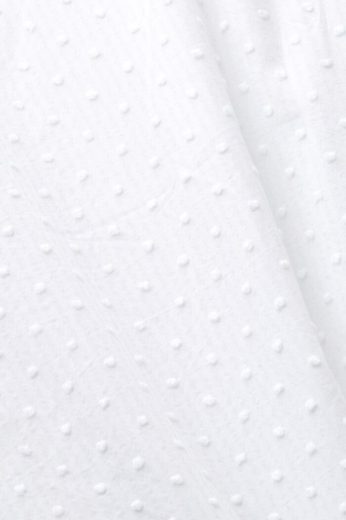 Minivestido sin mangas con sobrefalda, WHITE, detail image number 5