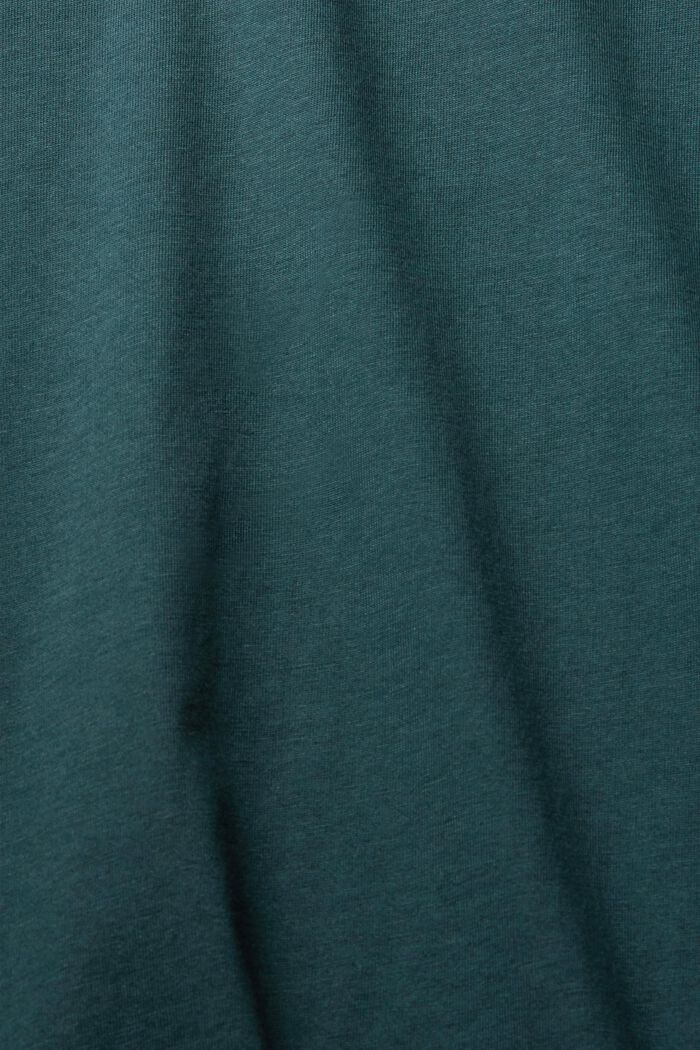 Camiseta de tejido jersey, 100% algodón, TEAL BLUE, detail image number 1