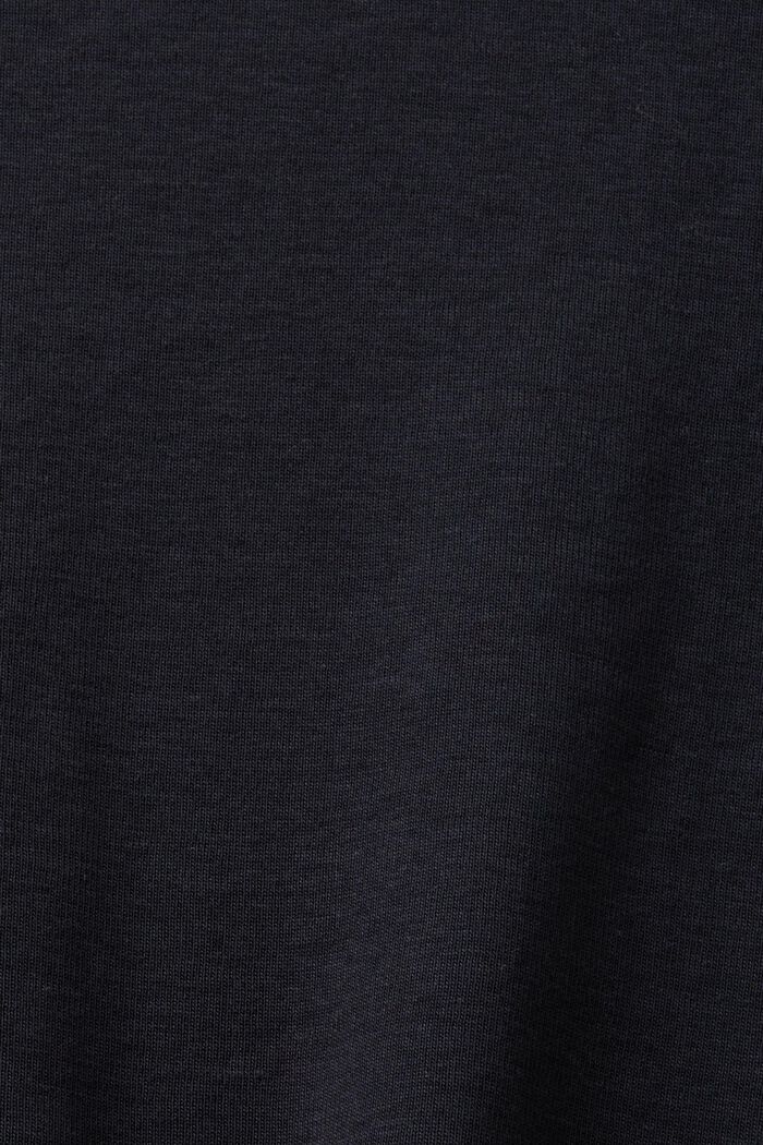 Camiseta de manga larga con cuello barco, BLACK, detail image number 5