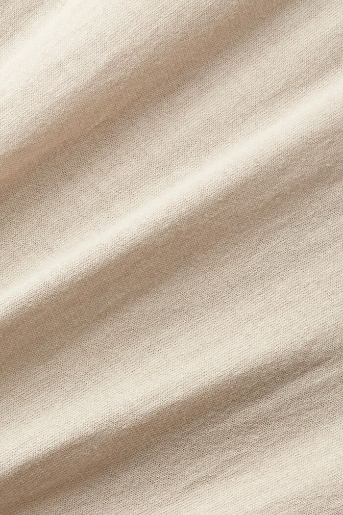 Polo en mezcla de TENCEL y algodón sostenible, LIGHT TAUPE, detail image number 5