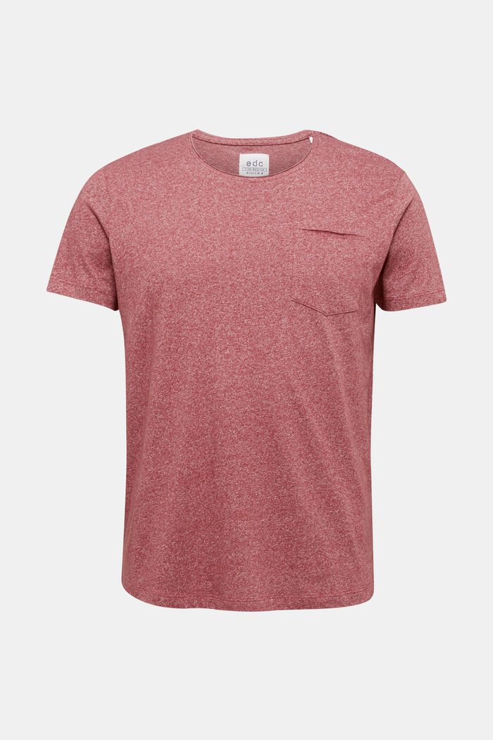 Reciclada: camiseta con algodón ecológico, RED, detail image number 0