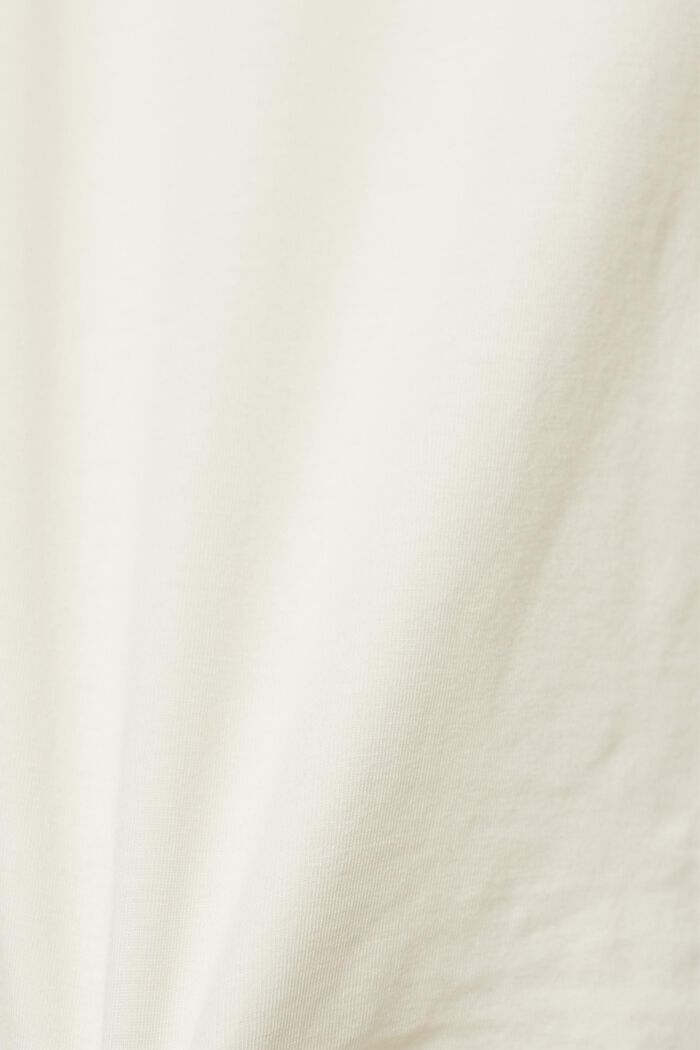Fabricado con tejido elástico TENCEL™: camiseta de manga larga con cuello vuelto, ICE, detail image number 4